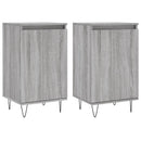 vidaXL 2 db szürke sonoma színű szerelt fa tálalószekrény 40x35x70 cm