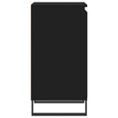vidaXL 2 db fekete szerelt fa tálalószekrény 40 x 35 x 70 cm