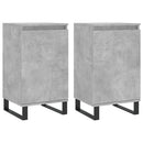 vidaXL 2 db betonszürke szerelt fa tálalószekrény 40 x 35 x 70 cm