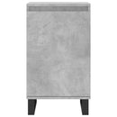 vidaXL 2 db betonszürke szerelt fa tálalószekrény 40 x 35 x 70 cm