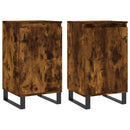 vidaXL 2 db sonoma tölgy színű szerelt fa tálalószekrény 40x35x70 cm