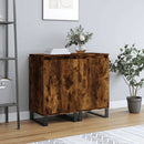 vidaXL 2 db sonoma tölgy színű szerelt fa tálalószekrény 40x35x70 cm