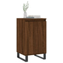 vidaXL 2 db barna tölgy színű szerelt fa tálalószekrény 40x35x70cm