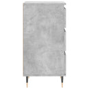 vidaXL betonszürke szerelt fa tálalószekrény 40 x 35 x 70 cm