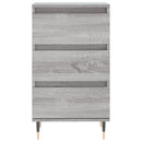 vidaXL szürke sonoma színű szerelt fa tálalószekrény 40 x 35 x 70 cm