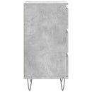 vidaXL betonszürke szerelt fa tálalószekrény 40 x 35 x 70 cm