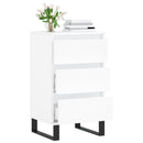 vidaXL fehér szerelt fa tálalószekrény 40 x 35 x 70 cm