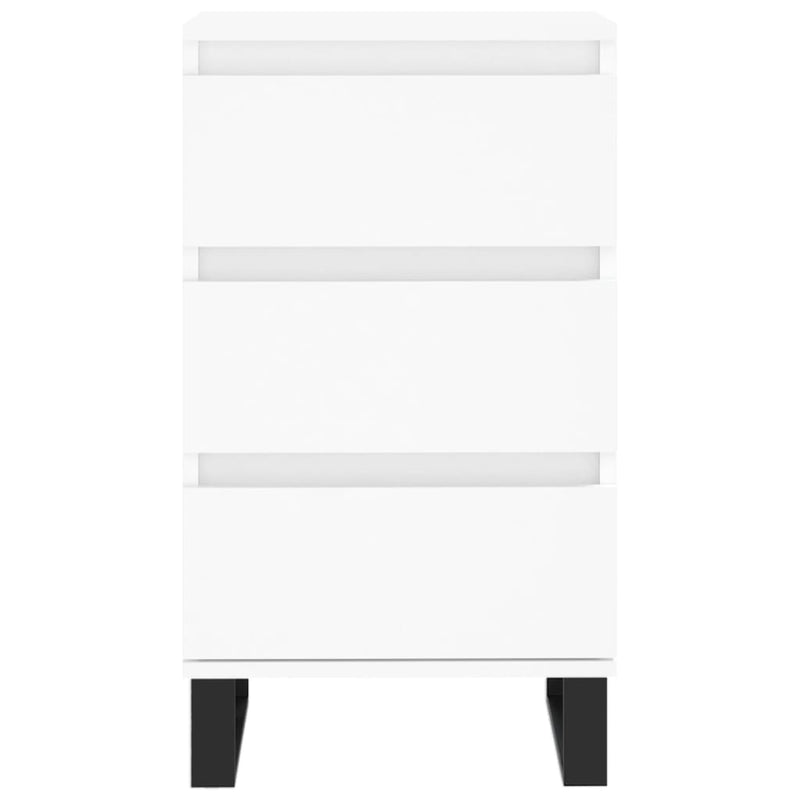 vidaXL fehér szerelt fa tálalószekrény 40 x 35 x 70 cm