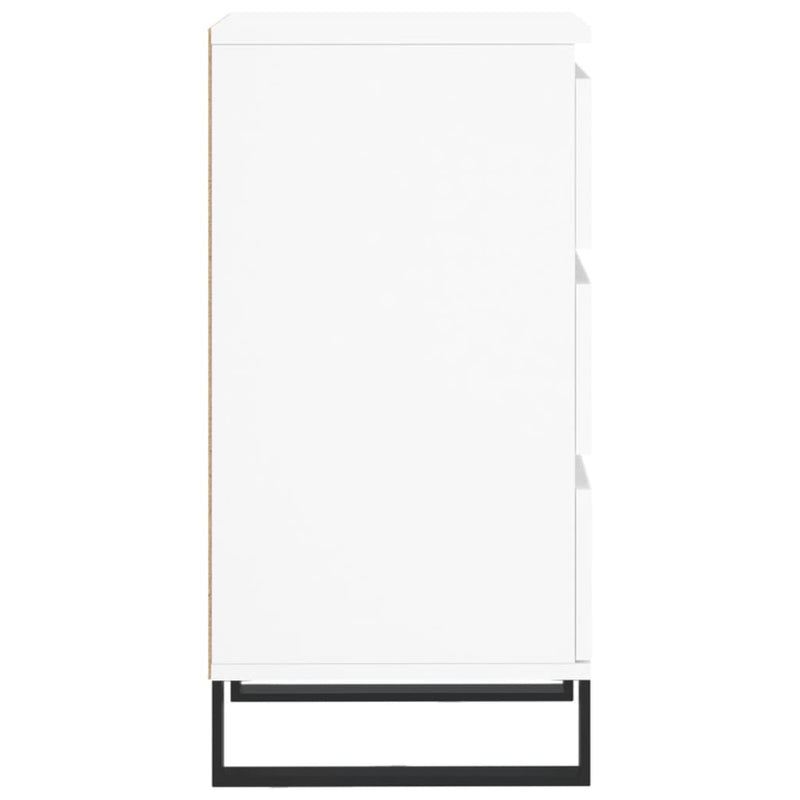 vidaXL fehér szerelt fa tálalószekrény 40 x 35 x 70 cm