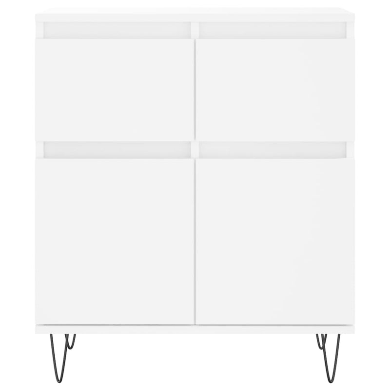 vidaXL fehér szerelt fa tálalószekrény 60 x 35 x 70 cm