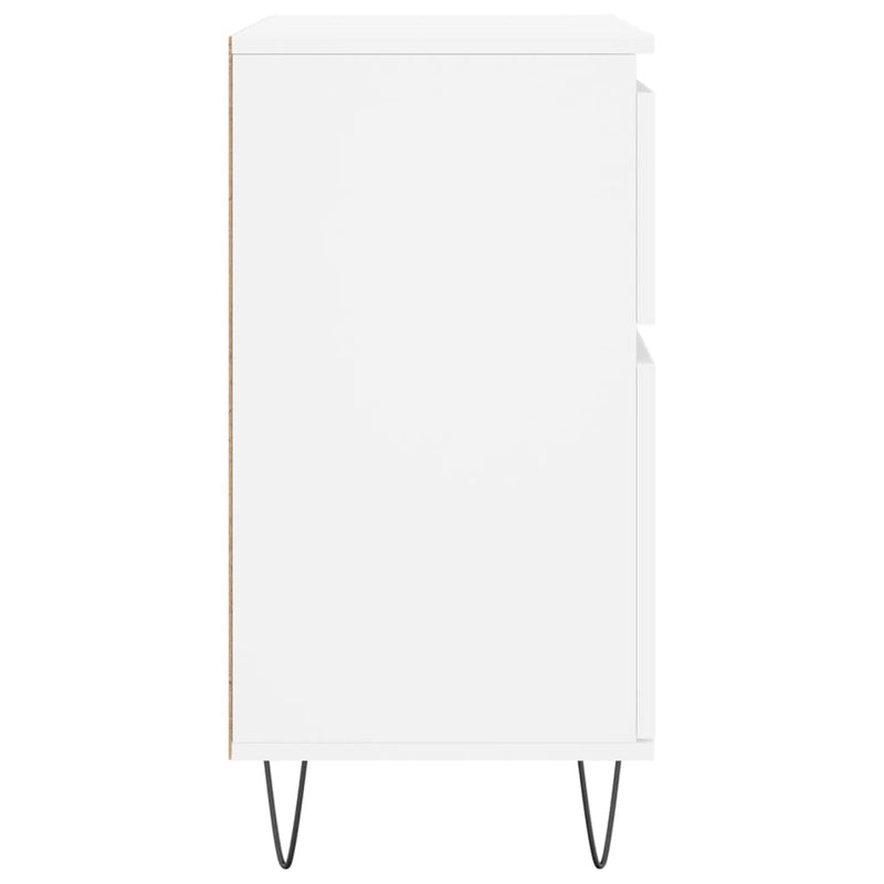 vidaXL fehér szerelt fa tálalószekrény 60 x 35 x 70 cm