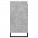 vidaXL betonszürke szerelt fa tálalószekrény 60 x 35 x 70 cm