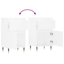 vidaXL fehér szerelt fa tálalószekrény 40 x 35 x 70 cm