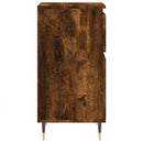 vidaXL 2 db sonoma tölgy színű szerelt fa tálalószekrény 40x35x70 cm