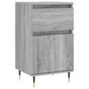 vidaXL 2 db szürke sonoma színű szerelt fa tálalószekrény 40x35x70 cm