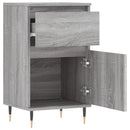 vidaXL 2 db szürke sonoma színű szerelt fa tálalószekrény 40x35x70 cm