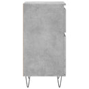 vidaXL betonszürke szerelt fa tálalószekrény 40 x 35 x 70 cm