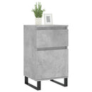 vidaXL 2 db betonszürke szerelt fa tálalószekrény 40 x 35 x 70 cm