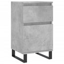 vidaXL 2 db betonszürke szerelt fa tálalószekrény 40 x 35 x 70 cm