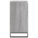 vidaXL 2 db szürke sonoma színű szerelt fa tálalószekrény 40x35x70 cm