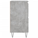 vidaXL betonszürke szerelt fa tálalószekrény 60 x 35 x 70 cm