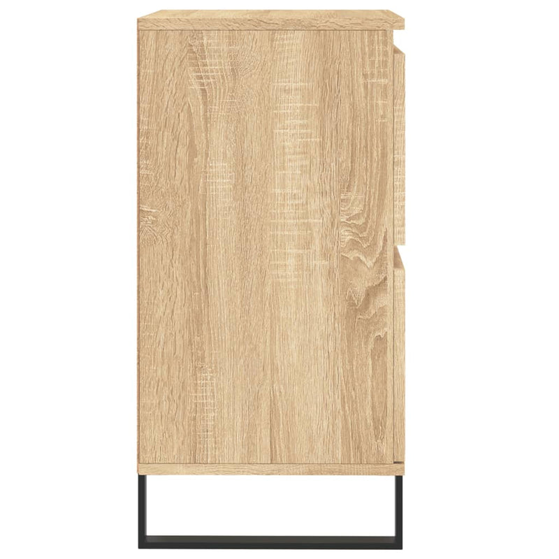 vidaXL sonoma tölgy színű szerelt fa tálalóasztal 60 x 35 x 70 cm