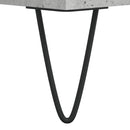 vidaXL betonszürke szerelt fa fürdőszobaszekrény 58x33x60 cm