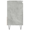 vidaXL betonszürke szerelt fa fürdőszobaszekrény 65 x 33 x 60 cm