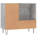 vidaXL betonszürke szerelt fa fürdőszobaszekrény 65 x 33 x 60 cm
