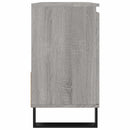 vidaXL szürke sonoma színű szerelt fa fürdőszobaszekrény 65x33x60 cm