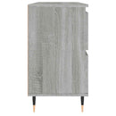 vidaXL szürke sonoma színű szerelt fa mosdószekrény 80 x 33 x 60 cm