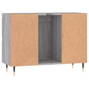 vidaXL szürke sonoma színű szerelt fa mosdószekrény 80 x 33 x 60 cm