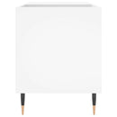 vidaXL fehér szerelt fa hanglemezszekrény 85x38x48 cm