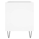 vidaXL fehér szerelt fa hanglemezszekrény 85x38x48 cm