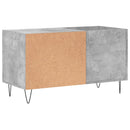 vidaXL betonszürke szerelt fa hanglemezszekrény 85x38x48 cm