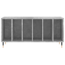 vidaXL betonszürke szerelt fa hanglemezszekrény 100 x 38 x 48 cm