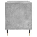 vidaXL betonszürke szerelt fa hanglemezszekrény 100 x 38 x 48 cm