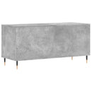 vidaXL betonszürke szerelt fa hanglemezszekrény 100 x 38 x 48 cm