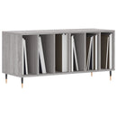 vidaXL szürke sonoma színű szerelt fa hanglemezszekrény 100x38x48 cm