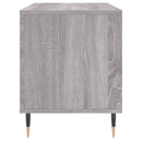 vidaXL szürke sonoma színű szerelt fa hanglemezszekrény 100x38x48 cm