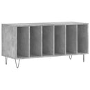 vidaXL betonszürke szerelt fa hanglemezszekrény 100 x 38 x 48 cm