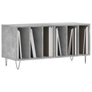 vidaXL betonszürke szerelt fa hanglemezszekrény 100 x 38 x 48 cm