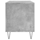 vidaXL betonszürke szerelt fa hanglemezszekrény 100 x 38 x 48 cm