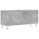 vidaXL betonszürke szerelt fa hanglemezszekrény 100 x 38 x 48 cm
