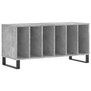 vidaXL betonszürke szerelt fa hanglemezszekrény 100 x 38 x 48 cm