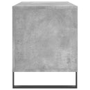 vidaXL betonszürke szerelt fa hanglemezszekrény 100 x 38 x 48 cm