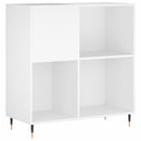 vidaXL fehér szerelt fa hanglemezszekrény 84,5 x 38 x 89 cm