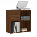 vidaXL barna tölgy színű szerelt fa hanglemezszekrény 84,5x38x89 cm