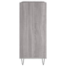 vidaXL szürke sonoma színű szerelt fa hanglemezszekrény 84,5x38x89 cm