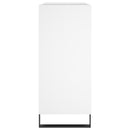 vidaXL fehér szerelt fa hanglemezszekrény 84,5 x 38 x 89 cm